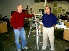 Hannock and his assistant the video artist David Lachman.