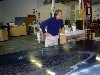 Looking at the finished painting.