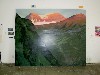 The Sundance painting in the studio.