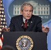 The real W. playing President.