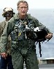 Why did Stone leave the Mission Accomplished stunt out of the film?