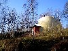 A small dome home.