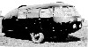 The three wheeled Dymaxion car, 1933.