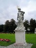Mythic statue in the palace garden