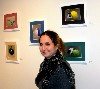 The painter Jaye Fox.