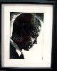 Klass finished a portrait of Barack Obama just before the exhibition.