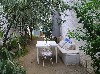 Patio of a small hotel