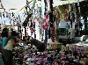Sock stall in Alacati Saturday market