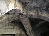 Detail of corner joint in basement of basilica