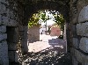 Street entrance to fortress
