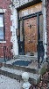 Carved Door on Keswick Street, Boston, MA