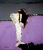 Portrait in White Suit, 1983, Collection Albuquerque Museum.
