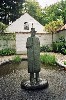 Rain Umbrella fountain by Belgian artist Jean-Michel Folon