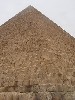 Detail of One of the Great Pyramids at Giza