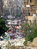 A Suk or Open Air Market in Slums of Alexandria