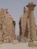 Tall Karnak Columns at Luxor