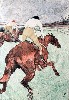 The Jockey, 1899. lithograph on paper.