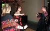 Three women dancing.