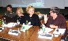 A panel discussion at Mass Art.
