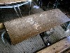 The old desks were well used.