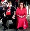 A3D directors Debra Crosby and Don Goldman enjoy the celebration.