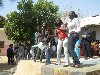 A group performing.