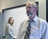 Bates Wilder as Ray initially tries to get Una (Marianna Basssham) to leave.