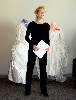 The actor, Elizabeth Aspenlieder, multi tasks as PR director.