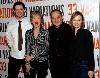 Fonda with members of the cast.