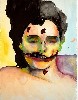 "Elizabeth Short as Snow White (A Smile II)" 2002 is based on the famous murder victim the Black Dahlia.