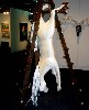 A strung up unicorn.