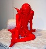 This gnome was Big, Red and Shiny.