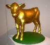 This Golden Calf seemed like an ironic metaphor for the excess of the art market.