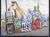 Argentine Horse at Mexican Carnival - by: Robert Morgan