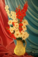  Floral Arrangement I (Color Scheme A) - by: Randy Stevens